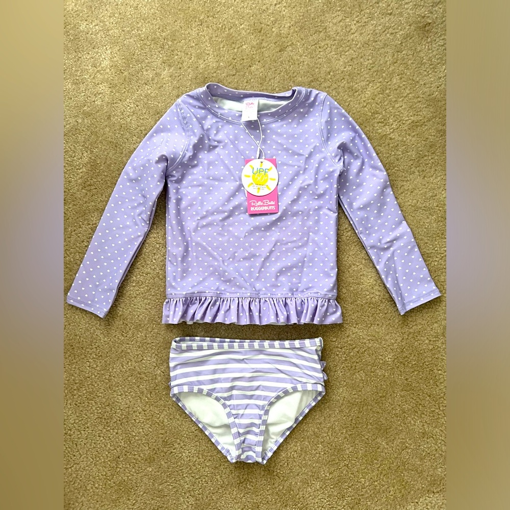Ruffle Butts Rash Guard Bathing Suit - NEVER WORN -